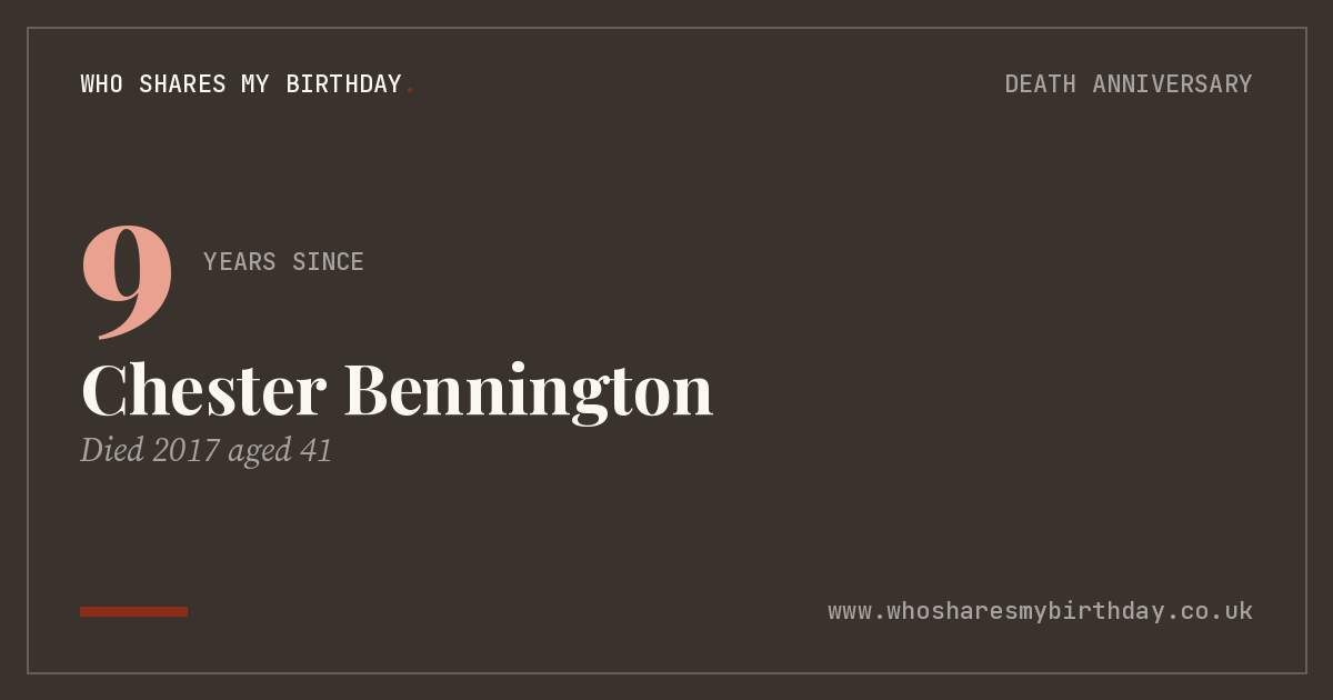 Chester Bennington
