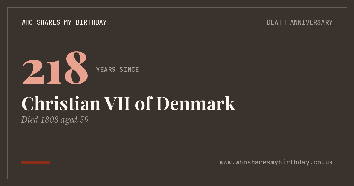 Christian VII of Denmark