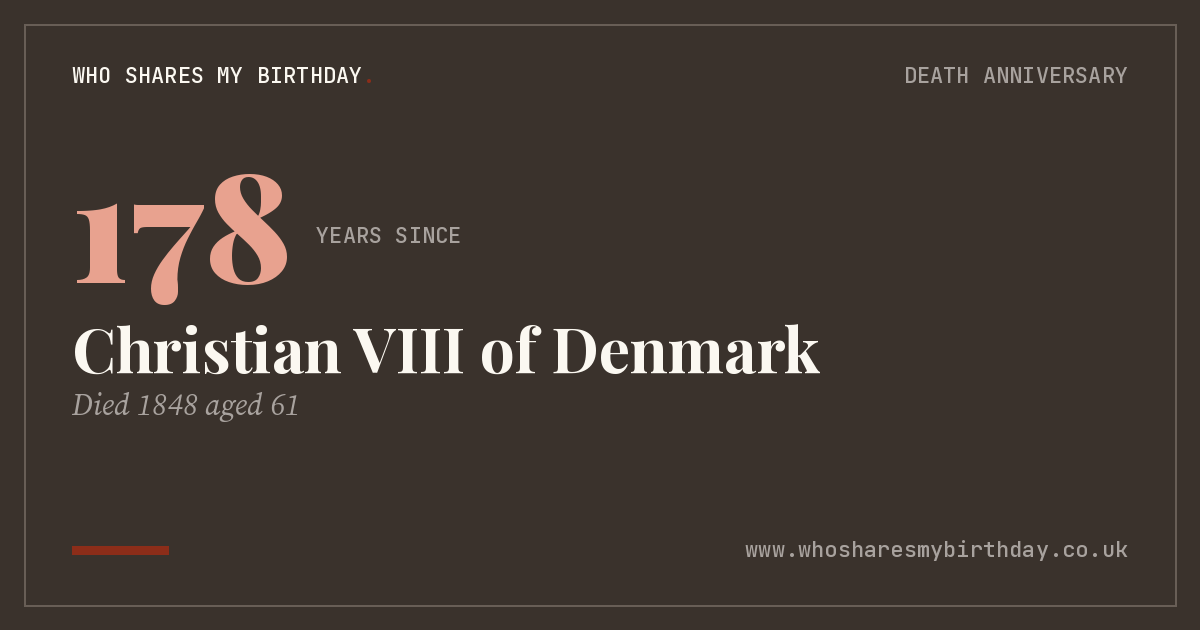Christian VIII of Denmark