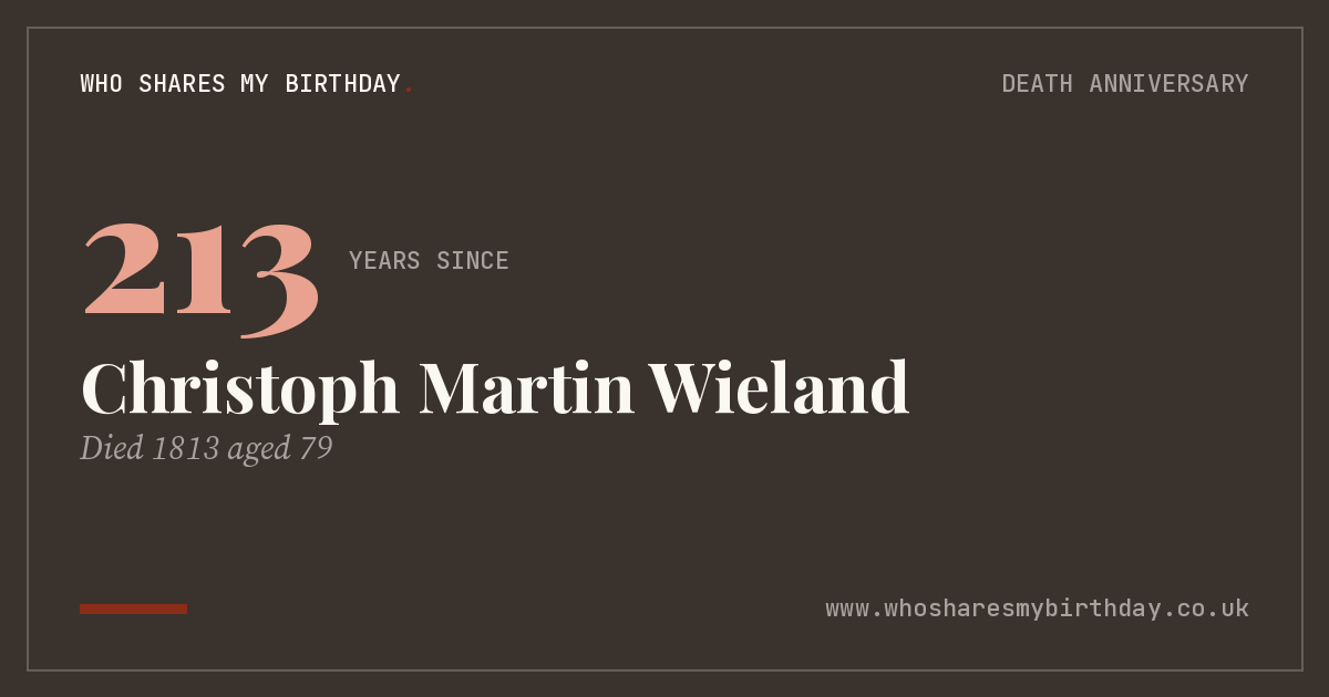 Christoph Martin Wieland