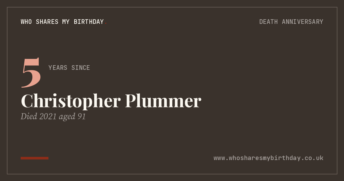 Christopher Plummer