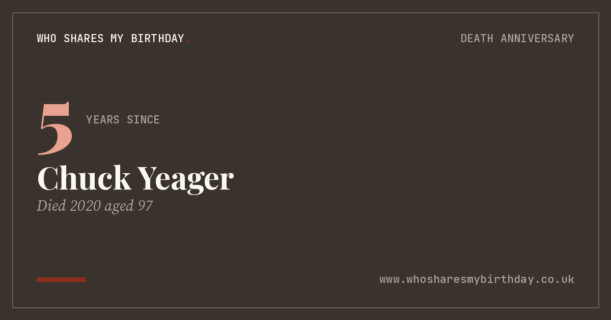 Chuck Yeager