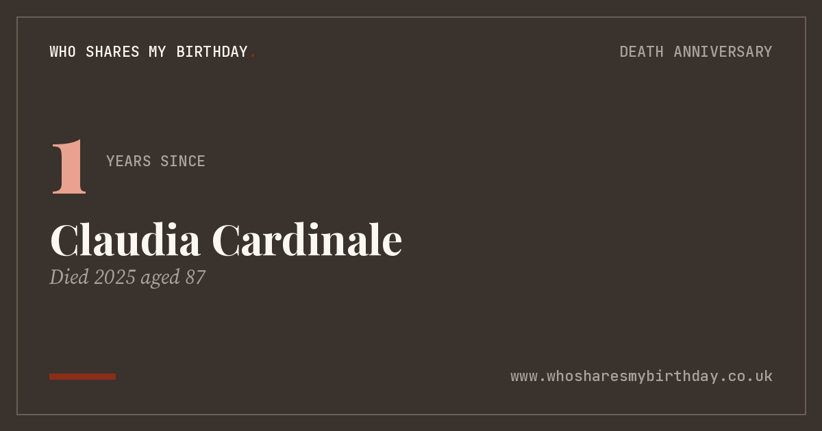 Claudia Cardinale