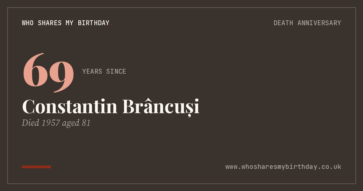 Constantin Brâncuși