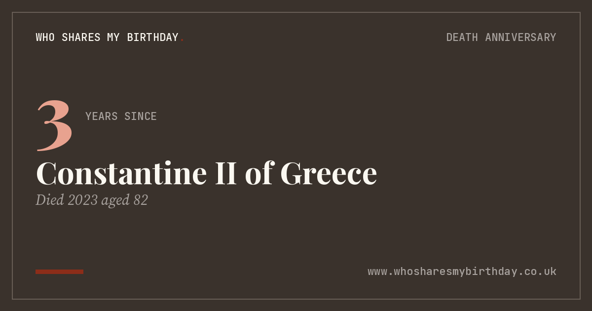 Constantine II of Greece