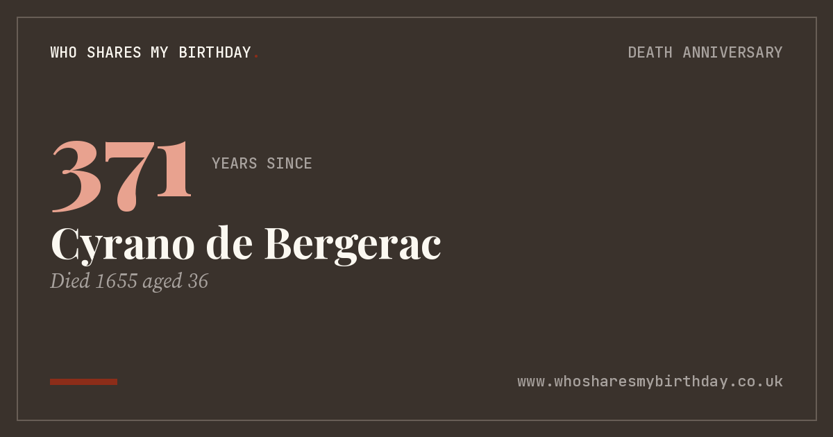 Cyrano de Bergerac