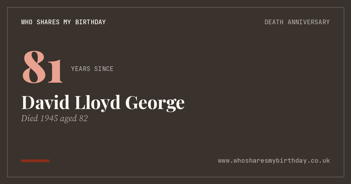 David Lloyd George