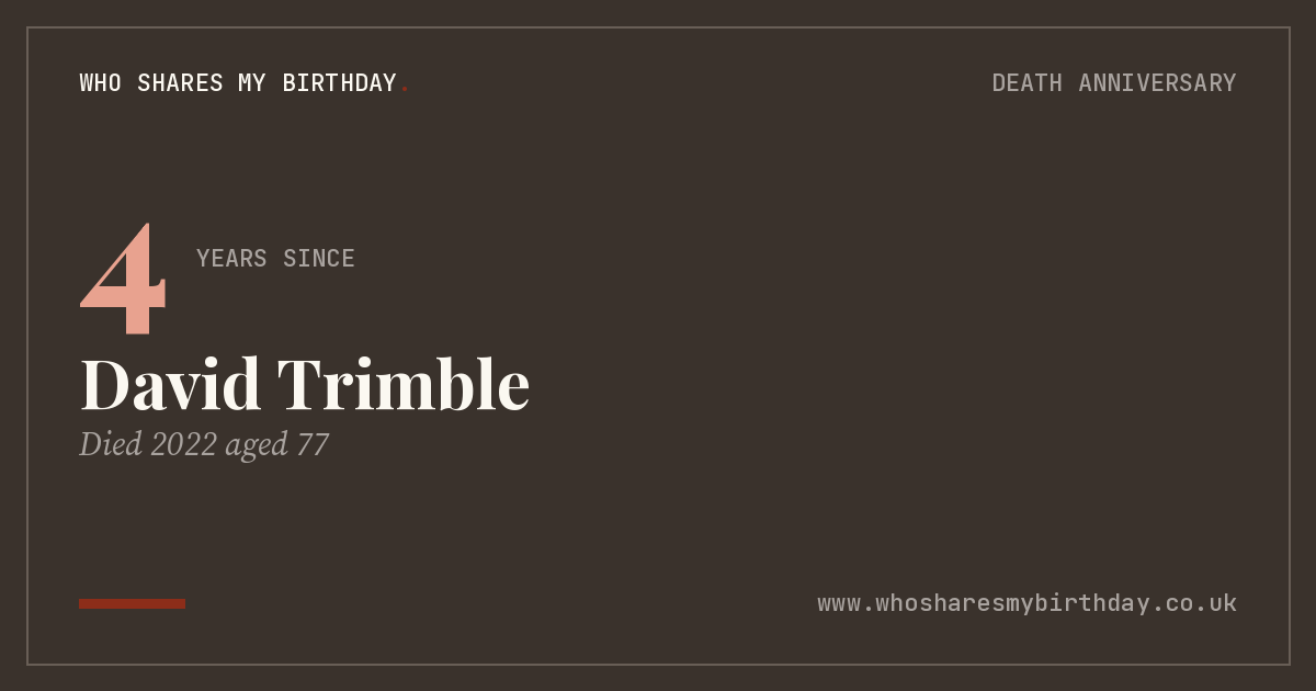 David Trimble
