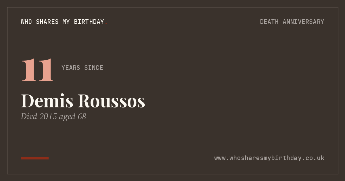 Demis Roussos