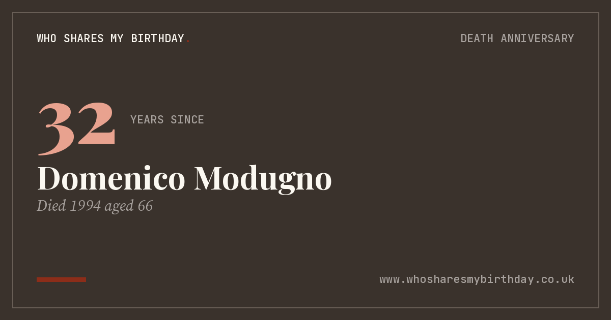 Domenico Modugno