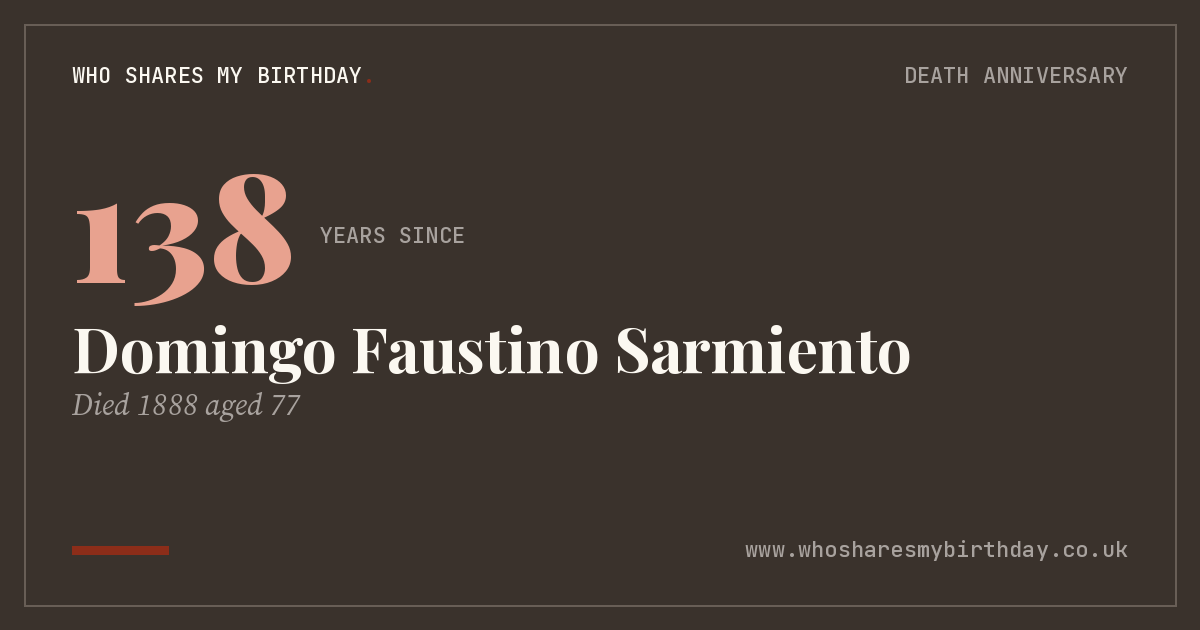 Domingo Faustino Sarmiento