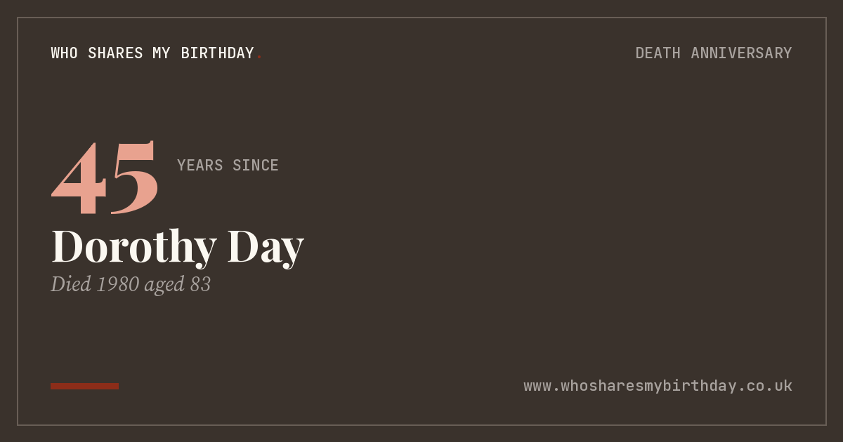 Dorothy Day
