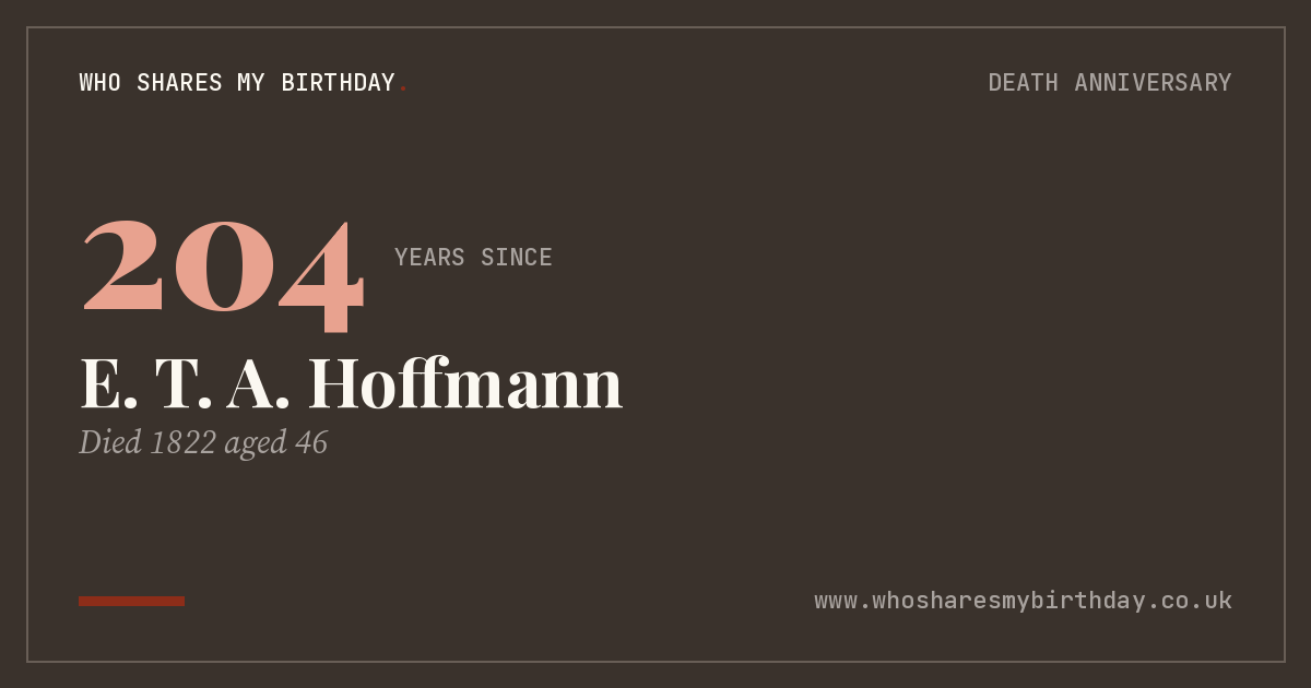 E. T. A. Hoffmann