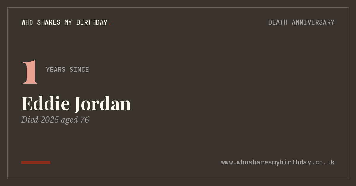 Eddie Jordan