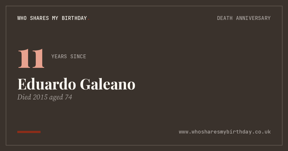 Eduardo Galeano