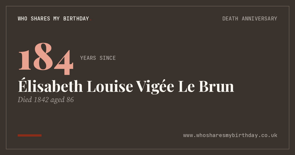 Élisabeth Louise Vigée Le Brun