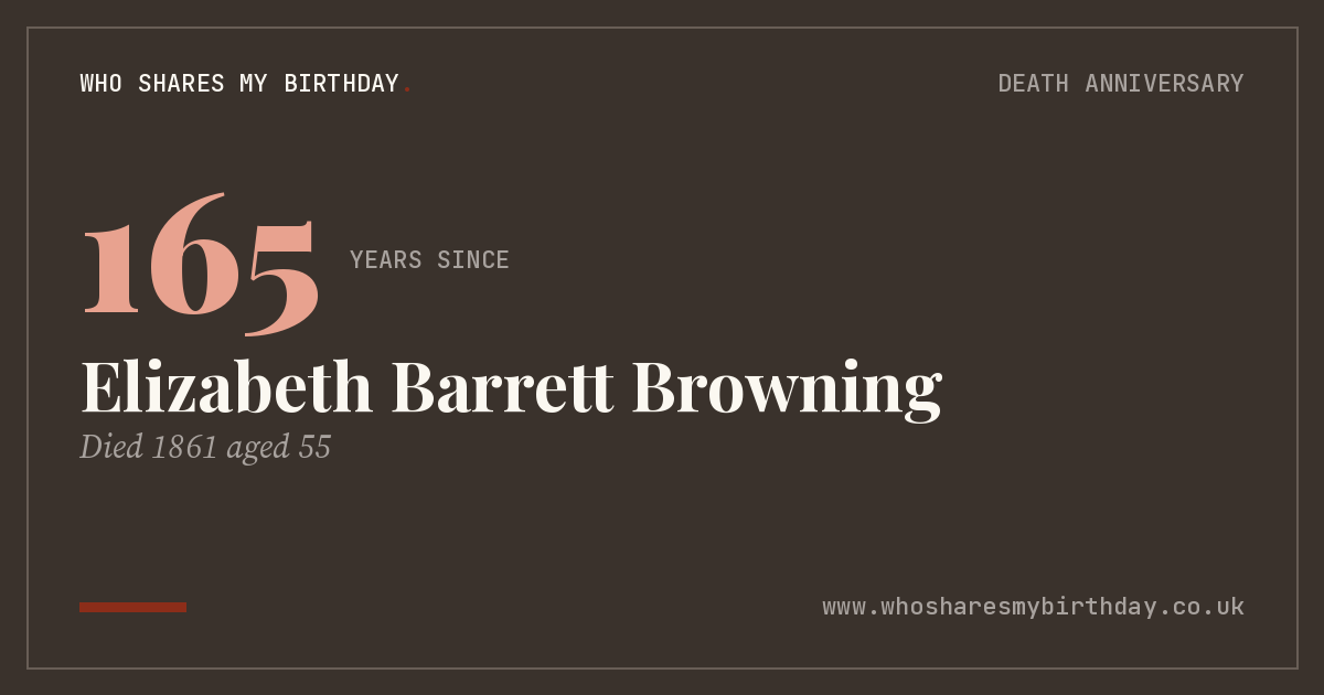 Elizabeth Barrett Browning