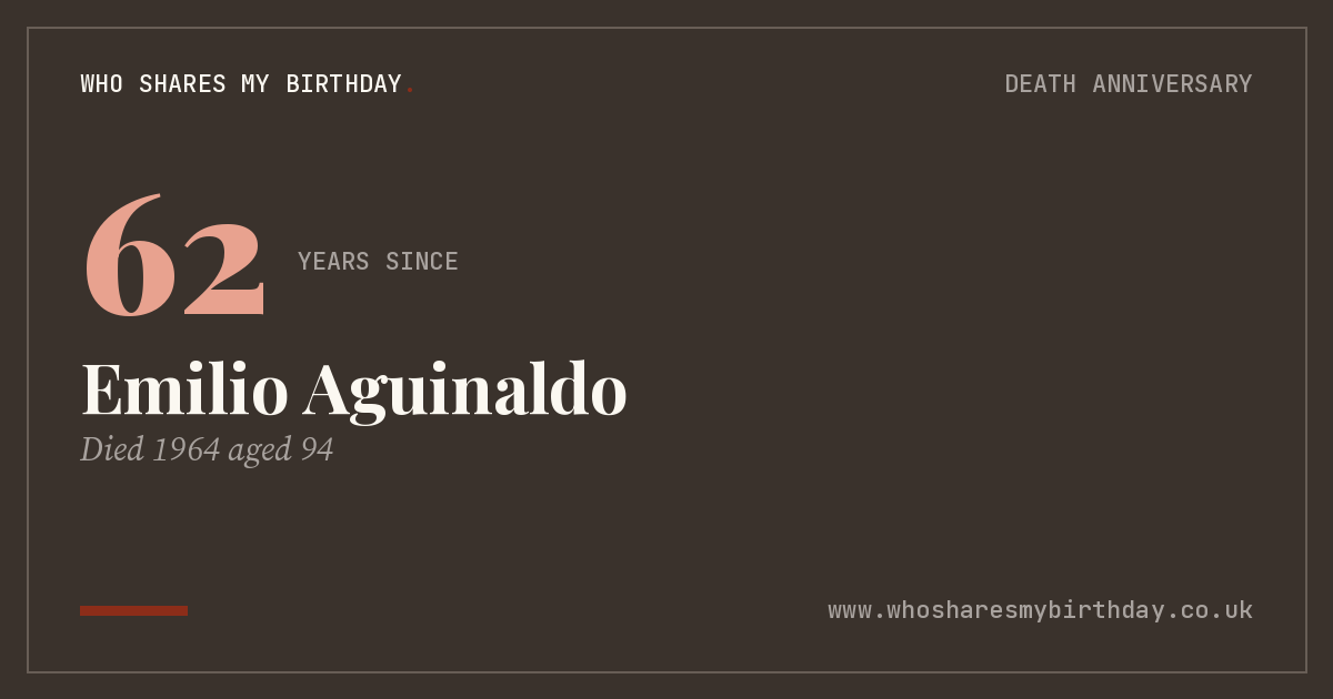 Emilio Aguinaldo