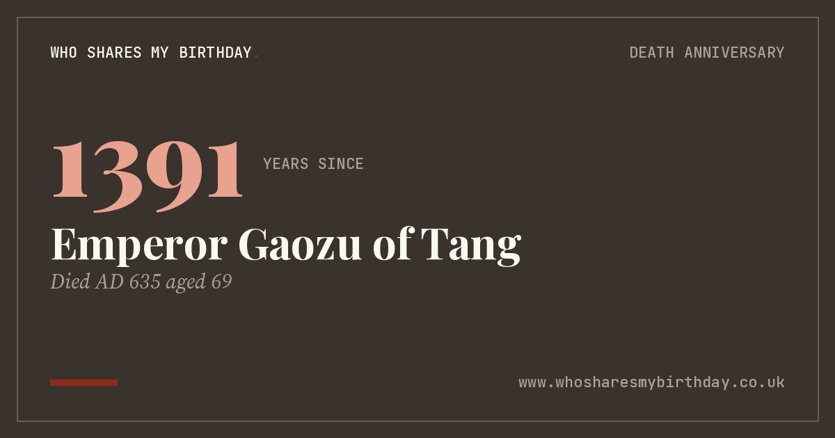 Emperor Gaozu of Tang