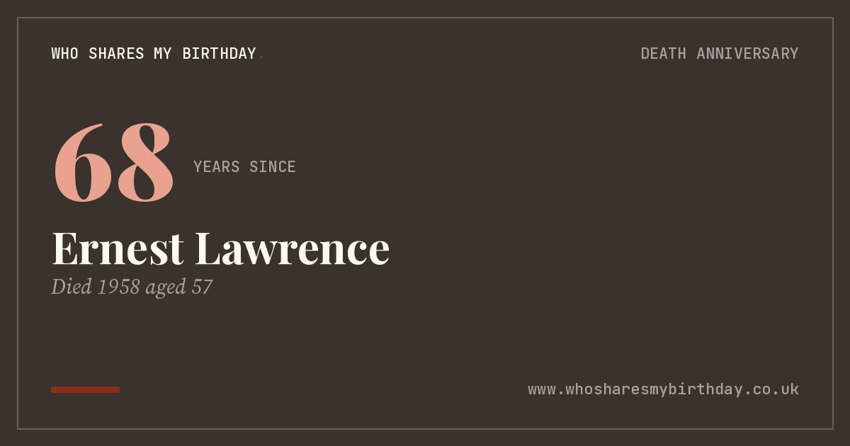 Ernest Lawrence