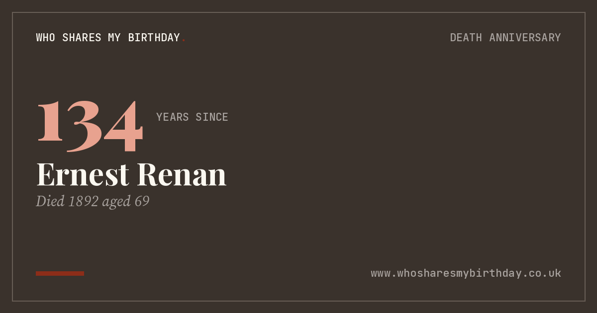Ernest Renan