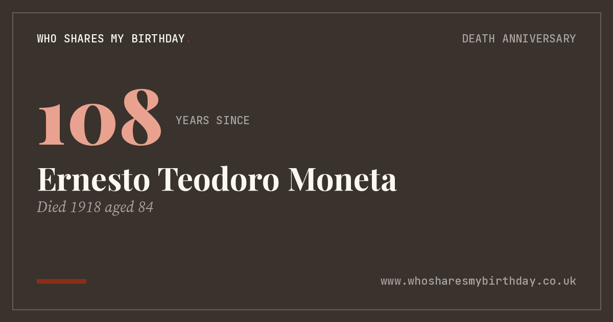 Ernesto Teodoro Moneta