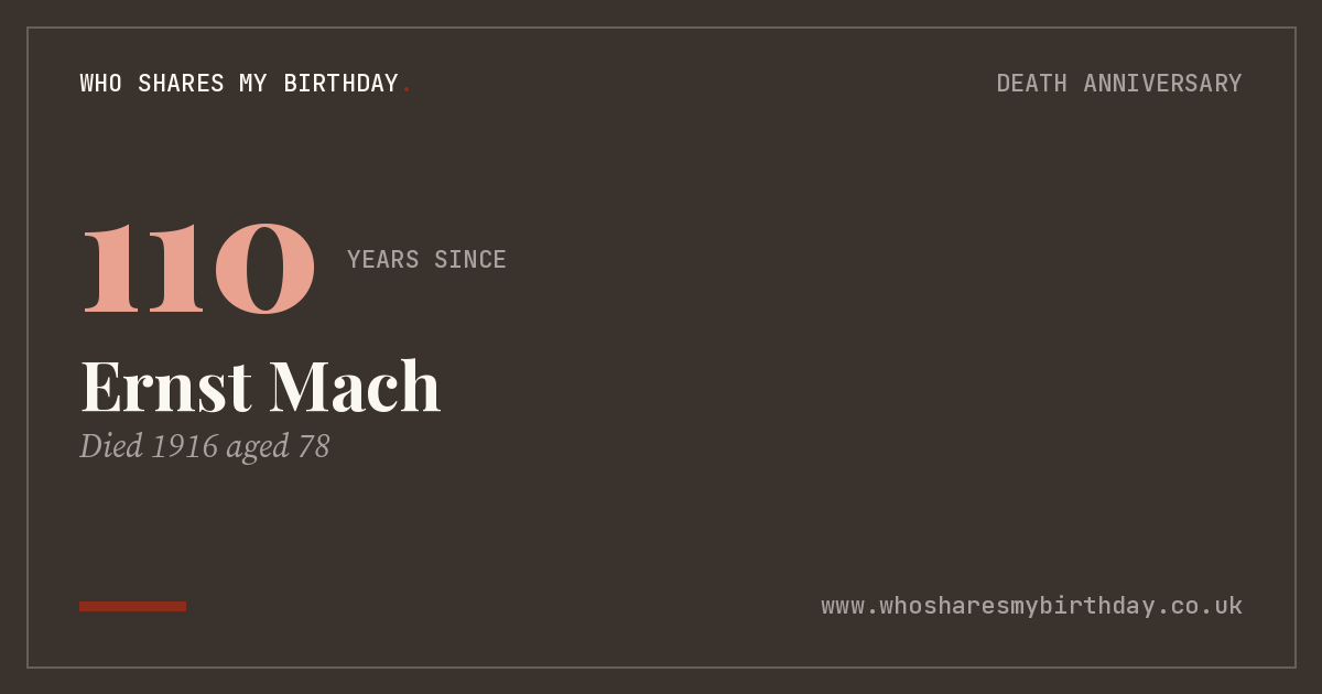 Ernst Mach