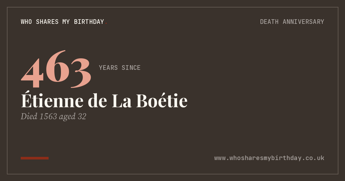 Étienne de La Boétie