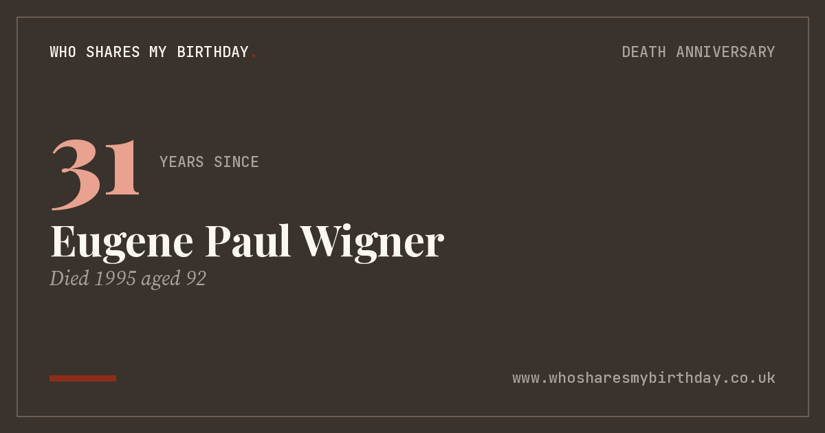 Eugene Paul Wigner