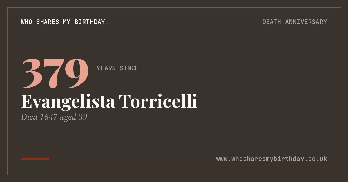 Evangelista Torricelli
