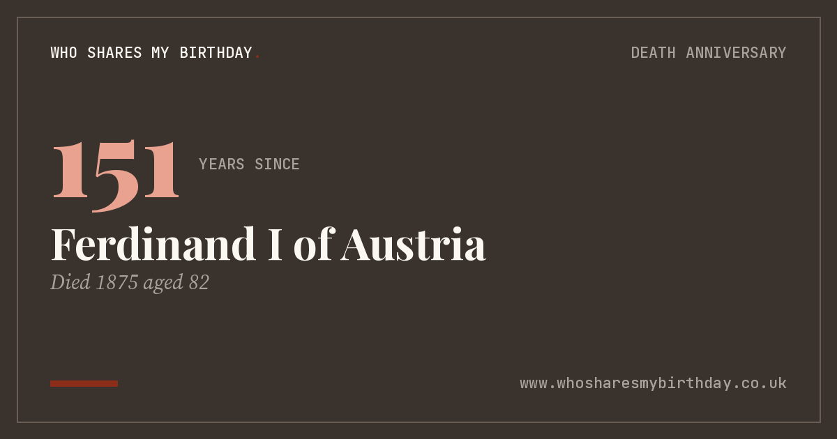 Ferdinand I of Austria