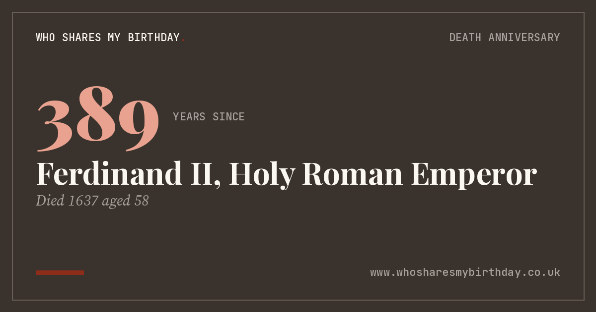 Ferdinand II, Holy Roman Emperor
