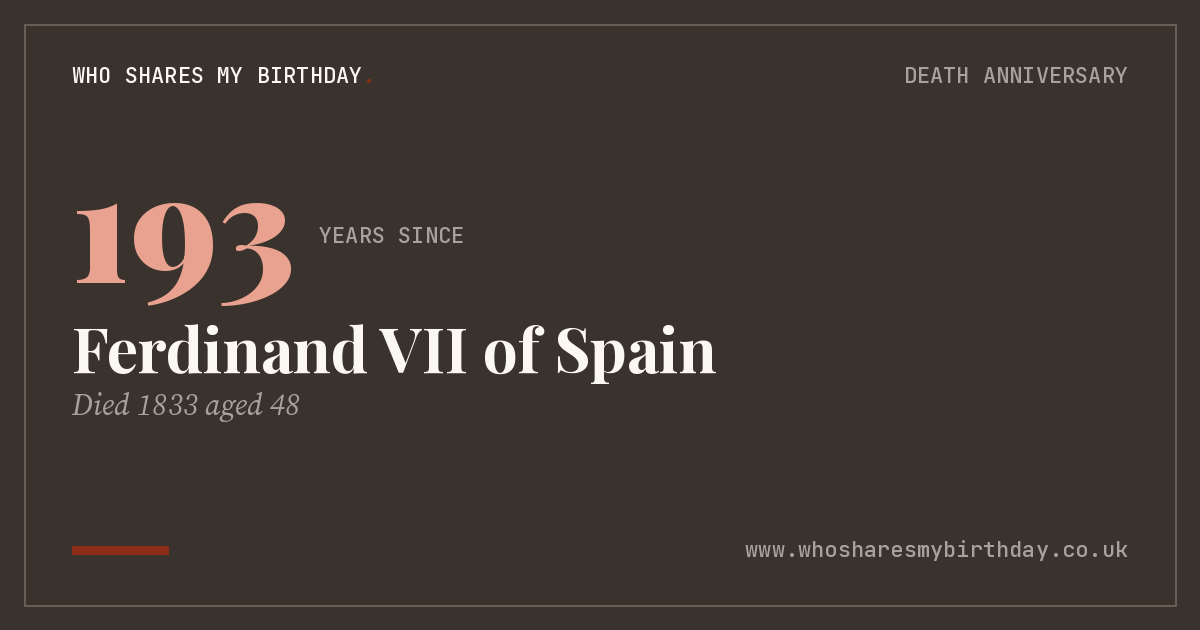 Ferdinand VII of Spain