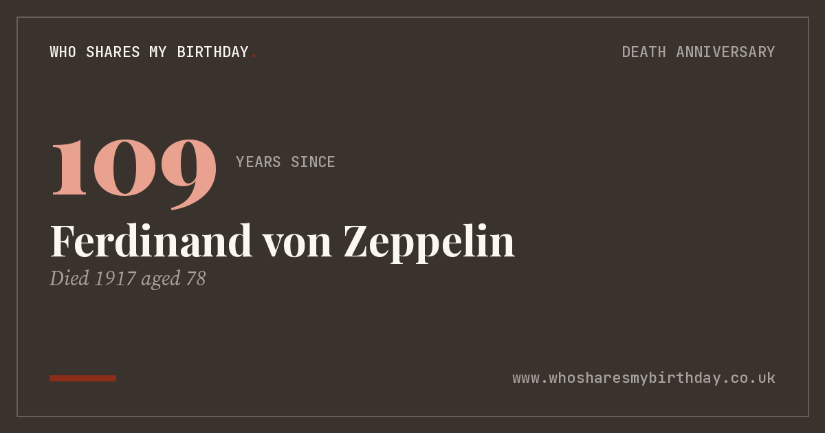 Ferdinand von Zeppelin