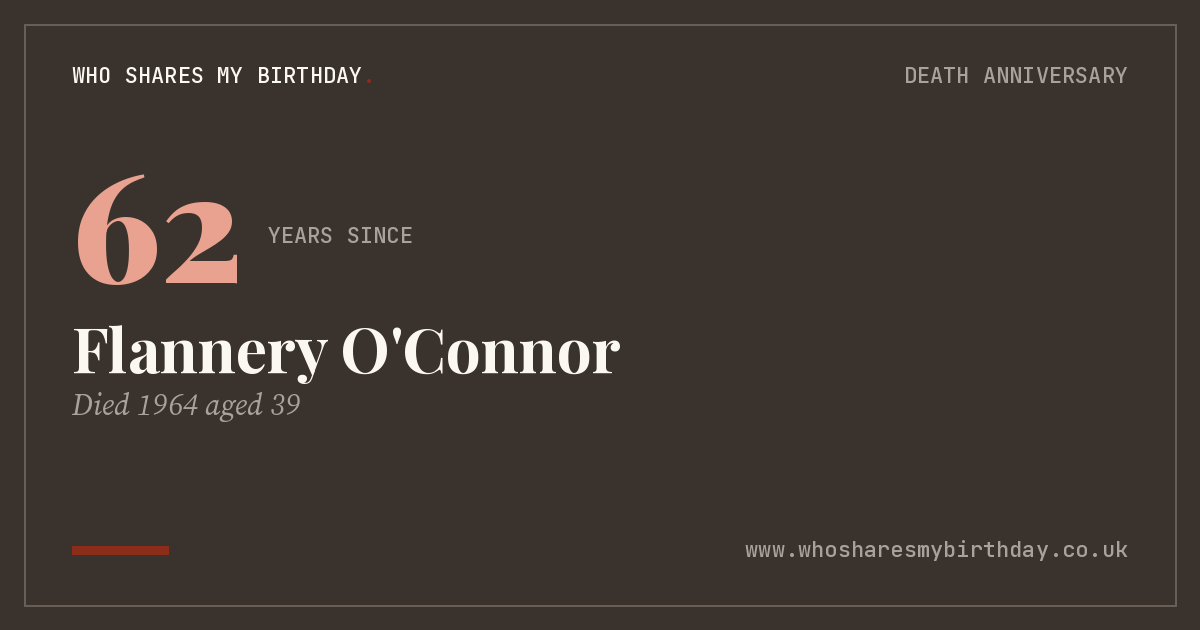 Flannery O'Connor