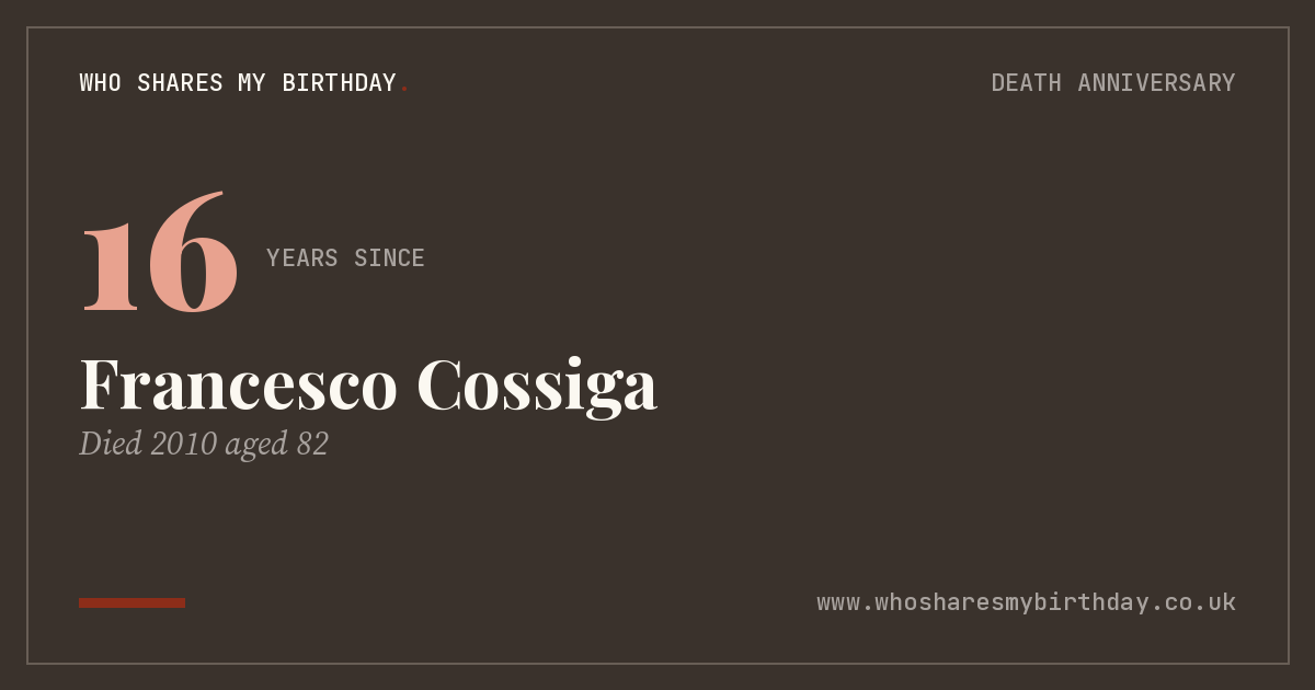 Francesco Cossiga