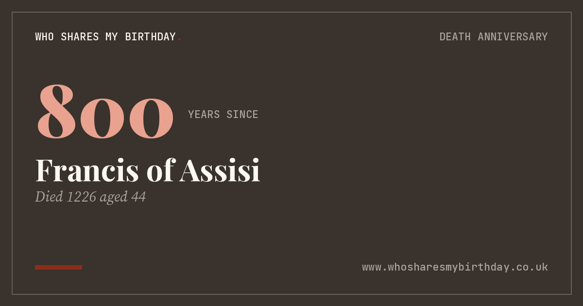 Francis of Assisi