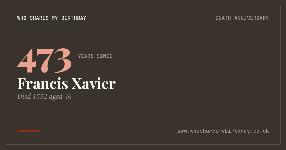 Francis Xavier