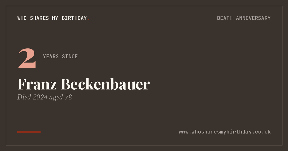 Franz Beckenbauer