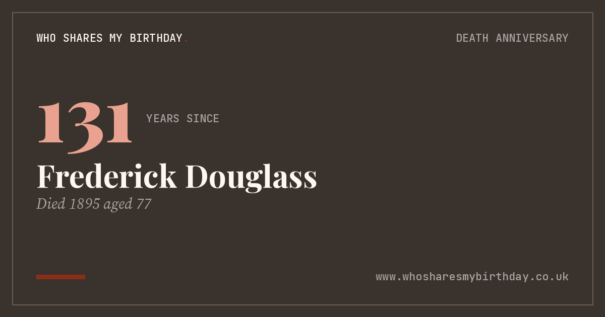 Frederick Douglass