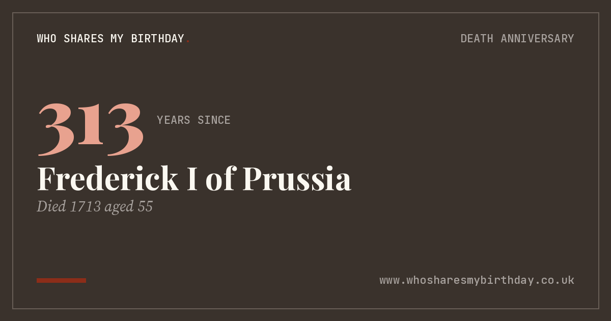 Frederick I of Prussia