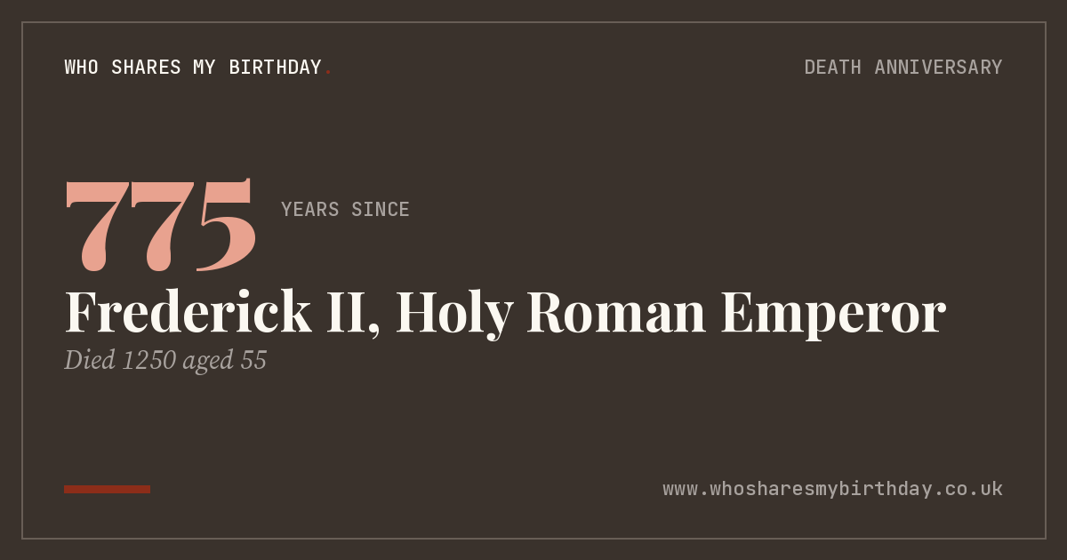 Frederick II, Holy Roman Emperor