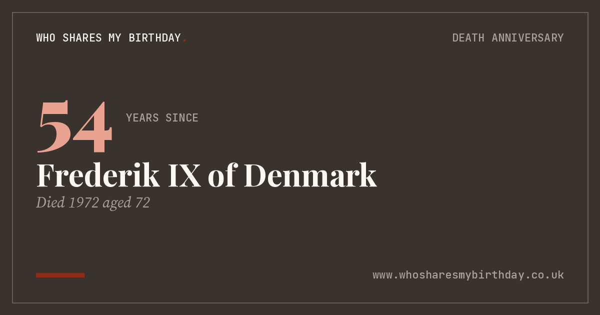 Frederik IX of Denmark
