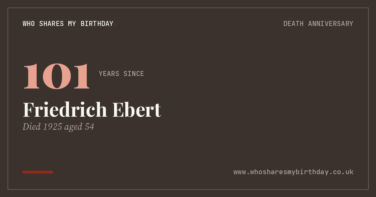 Friedrich Ebert