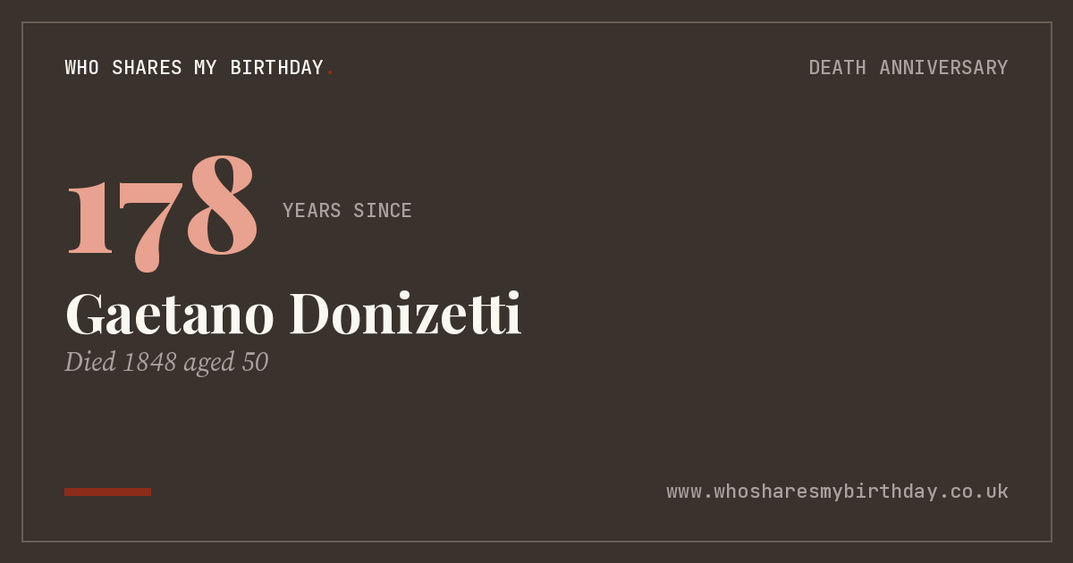 Gaetano Donizetti