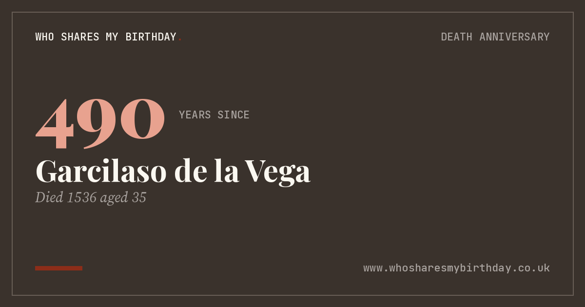 Garcilaso de la Vega