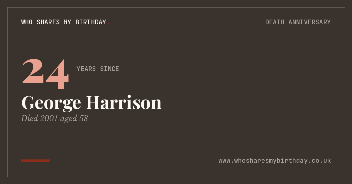 George Harrison