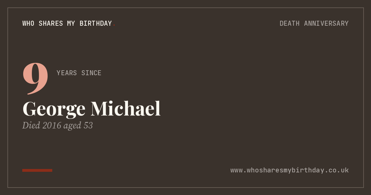 George Michael