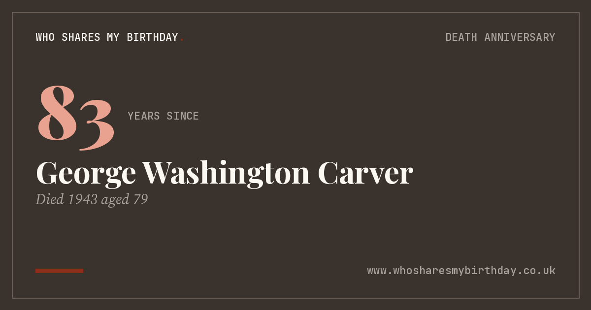 George Washington Carver