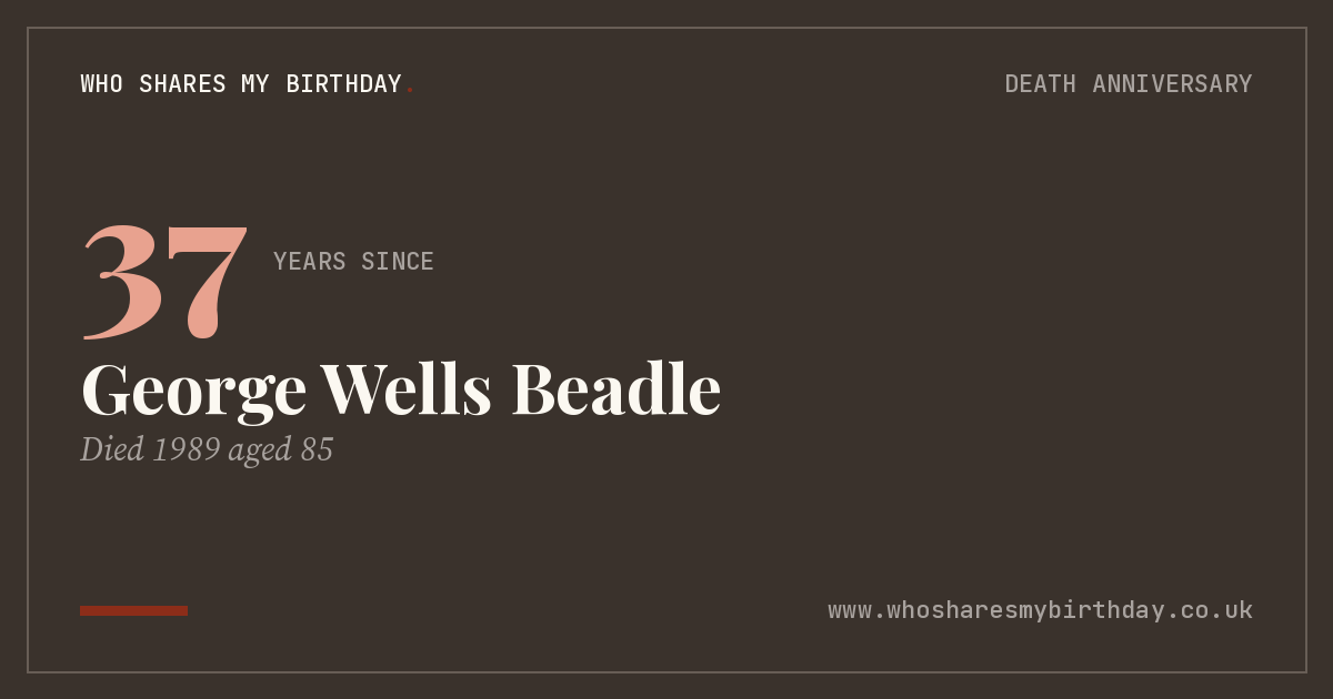 George Wells Beadle
